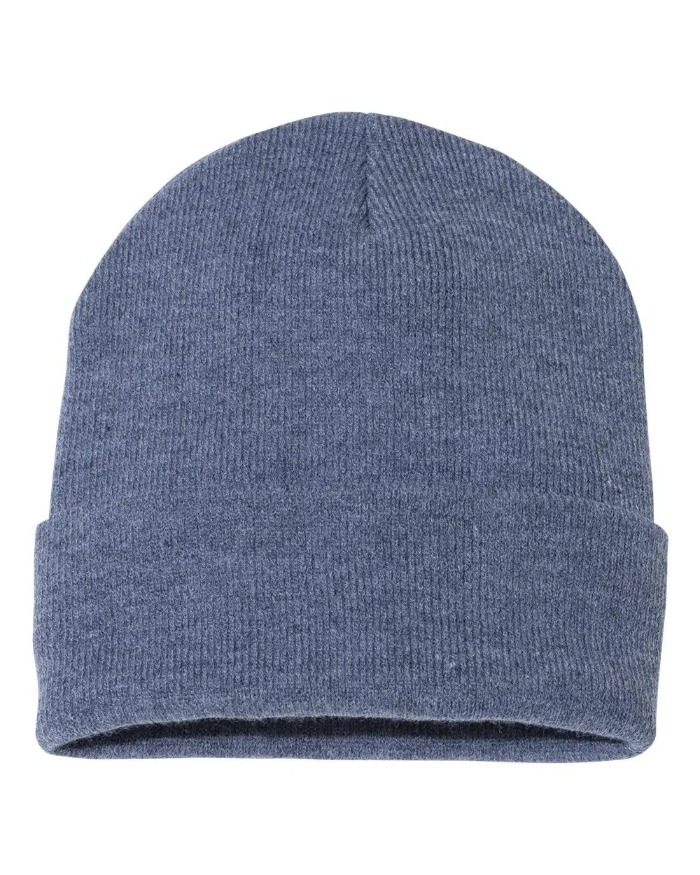 Sportsman Sp12 12’’ Solid Cuffed Beanie - Heather Navy - one Size Fits Most