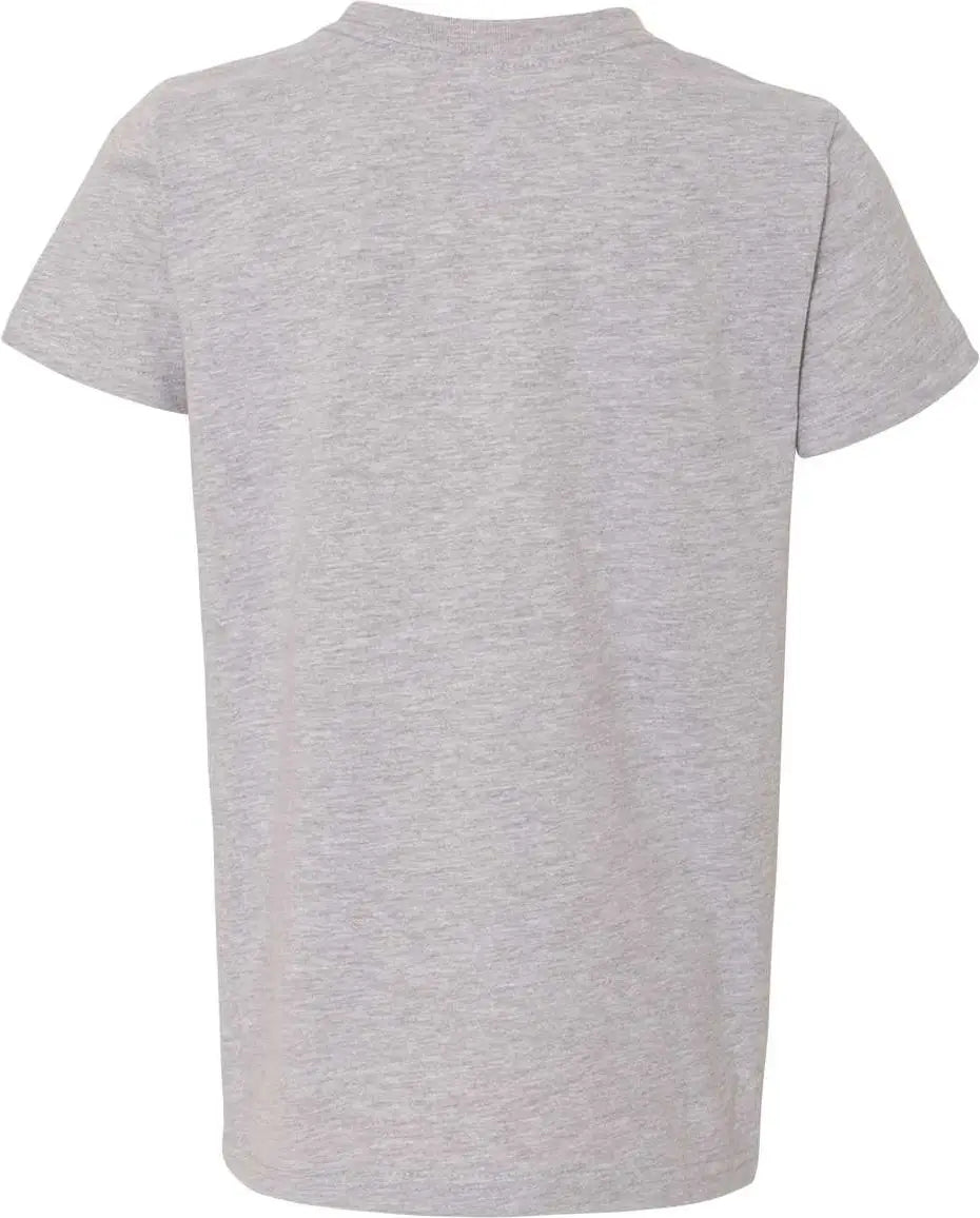 Bella + Canvas 3001ycvc Youth Cvc Jersey Tee - Athletic Heather