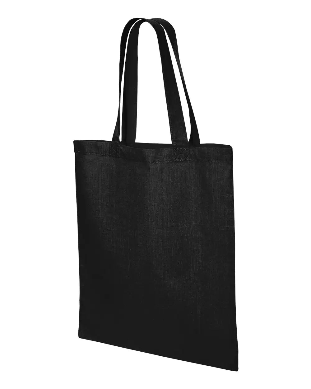Q-tees Qtb Economical Tote - Black - one Size Fits Most