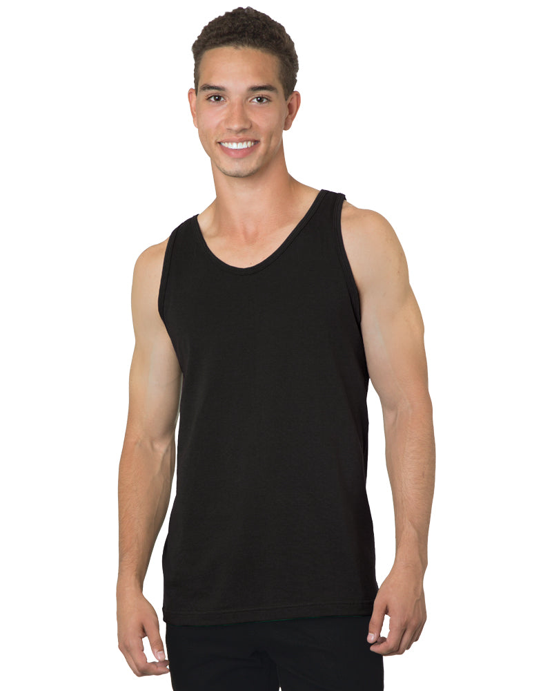 Bayside 6500B USA-Made Tank Top - 6500 - Black