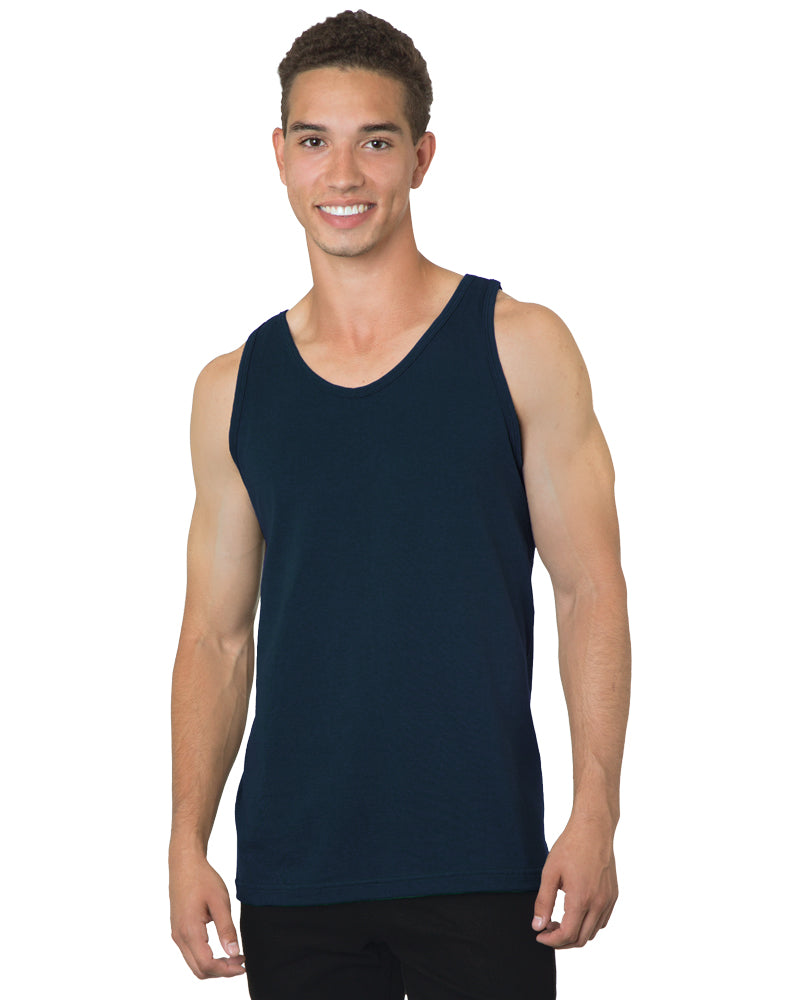 Bayside 6500B USA-Made Tank Top - 6500 - Navy