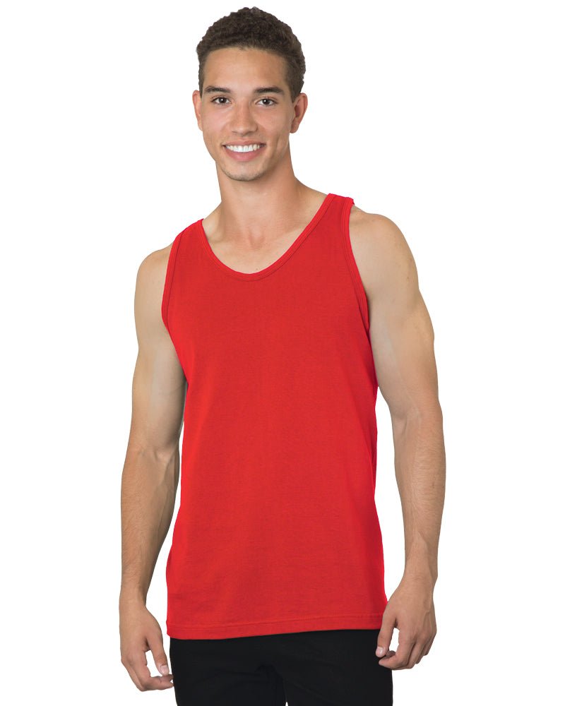 Bayside 6500B USA-Made Tank Top - 6500 - Red