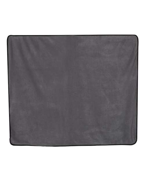 Alpine Fleece 8701L Polyester/Nylon Picnic Blanket - 8701 - Cinder Gray