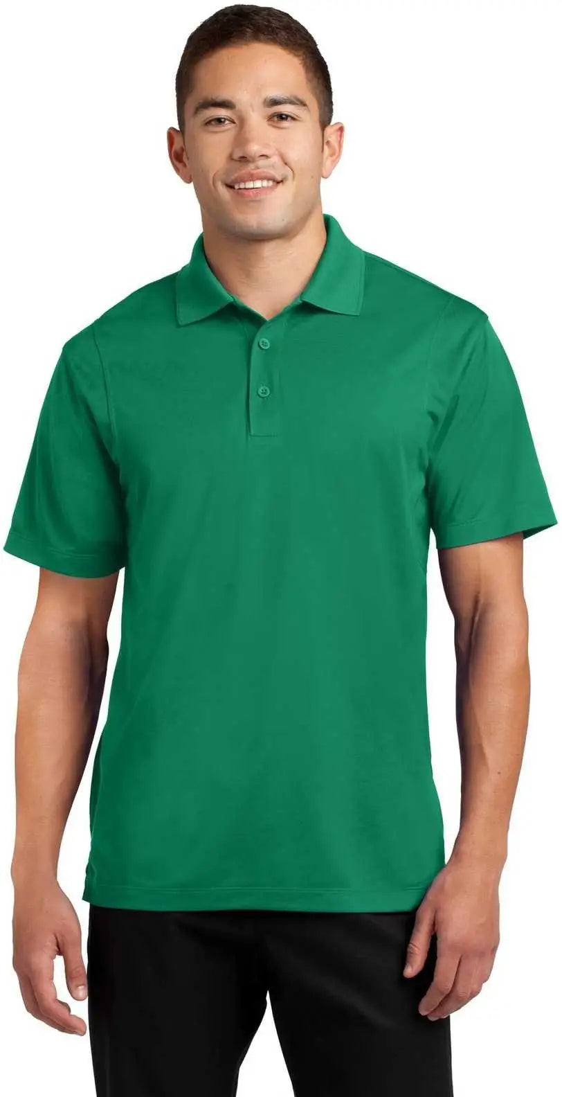 Sport-tek Tst650 Tall Micropique Sport-wick Polo - Kelly Green