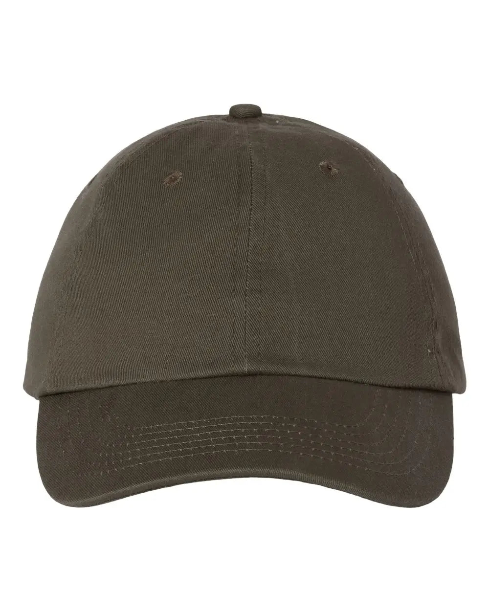 Valucap Vc300a Bio-washed Classic Dad Cap - Olive - one Size Fits Most