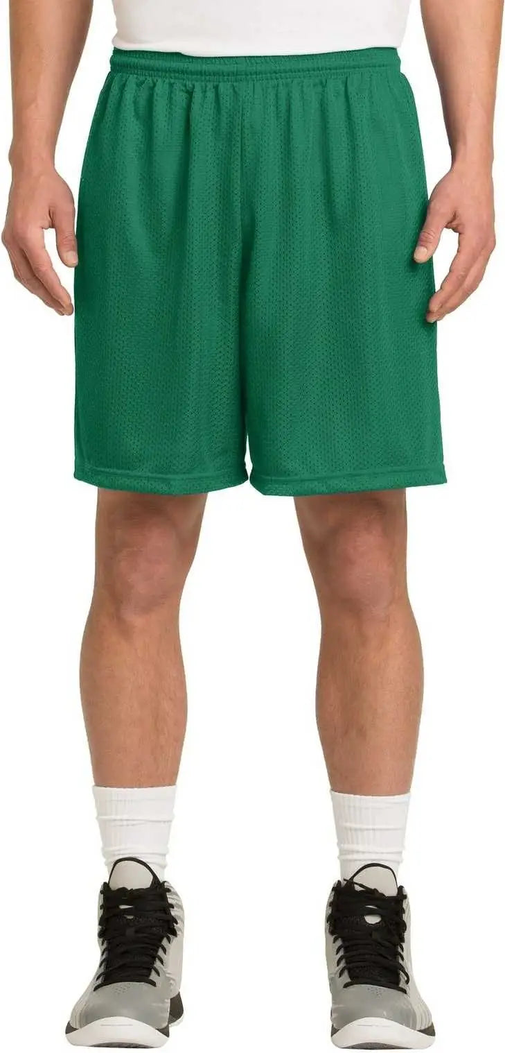 Sport-tek St510 Posicharge Classic Mesh Short - Kelly Green