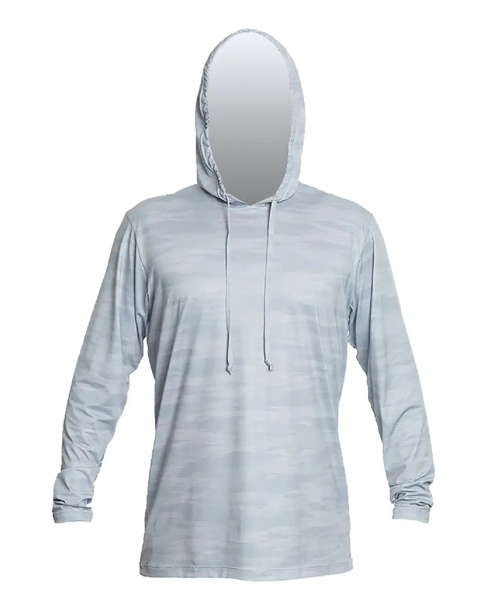 Anetik Mvlprh8 Low Pro Tech Hooded Long Sleeve T-shirt - Ice Camo - Xs