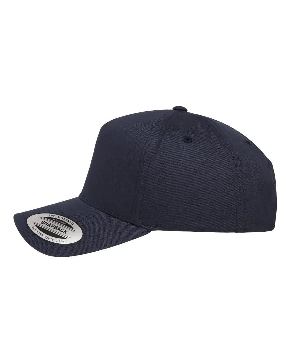 Yp Classics 5079s Retro Cotton Blend Trucker Snapback Cap - 5079 - Navy - one Size Fits Most