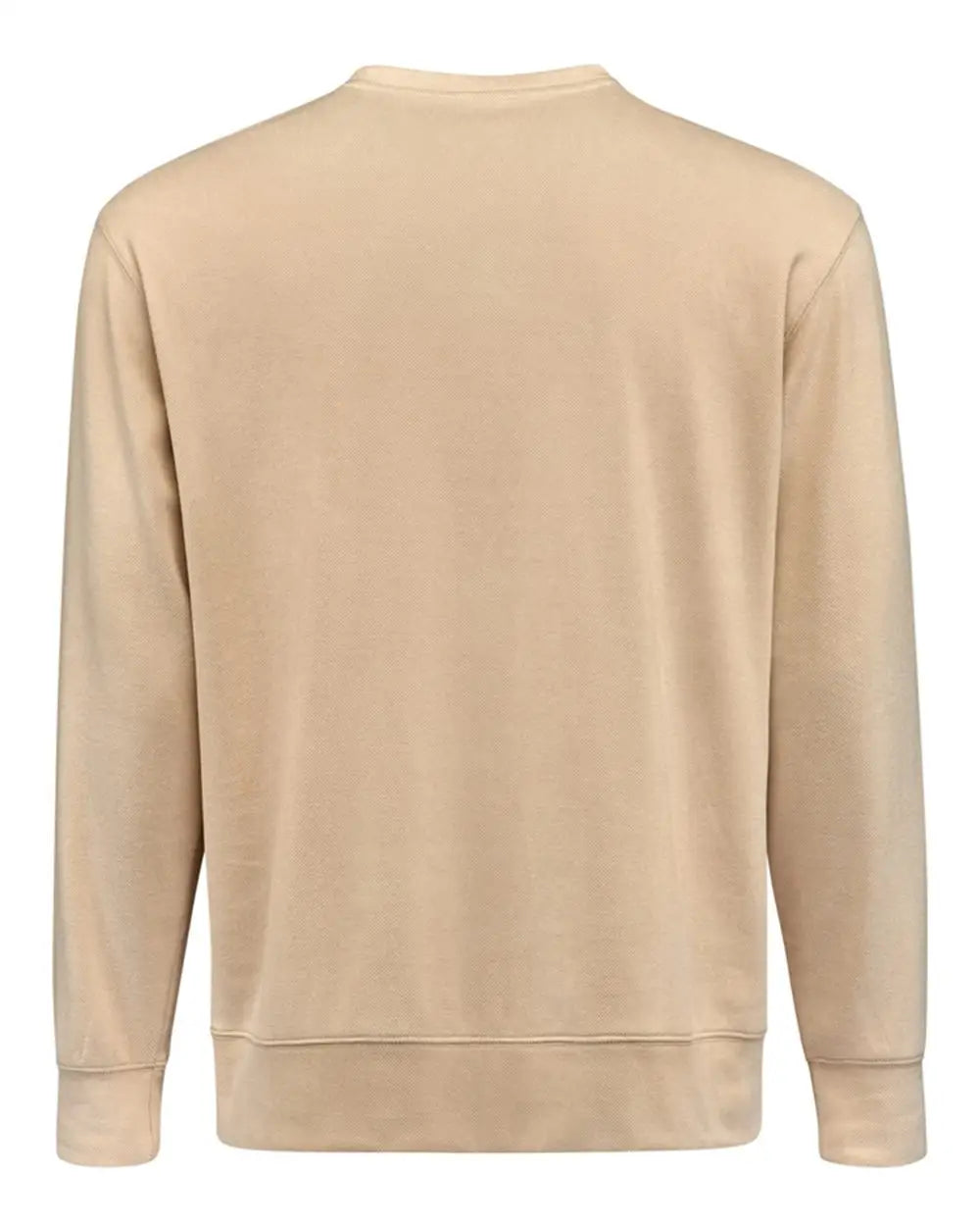 J. America 8761 Element Fleece Crewneck Sweatshirt - Almond - Brown / s