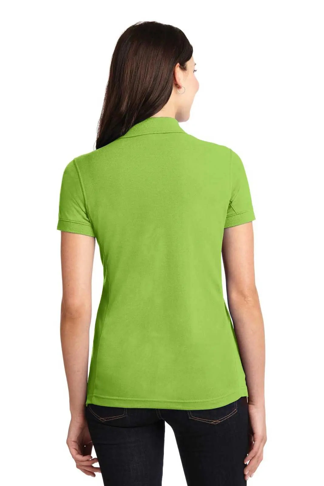 Port Authority L567 Ladies 5-in-1 Performance Pique Polo - Green Oasis