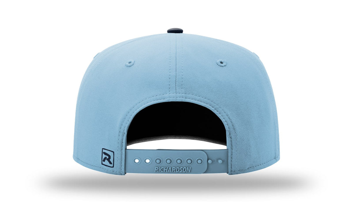 Richardson 675 Score R-Flex Snapback - Columbia Blue Navy