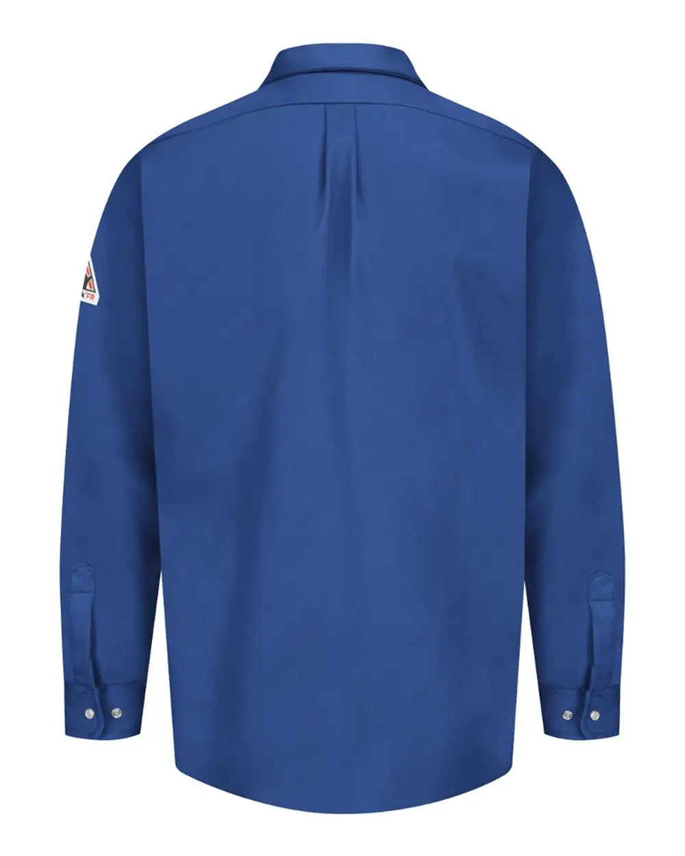 Bulwark Ses2 Snap-front Uniform Shirt - Excel Fr - Royal Blue - s