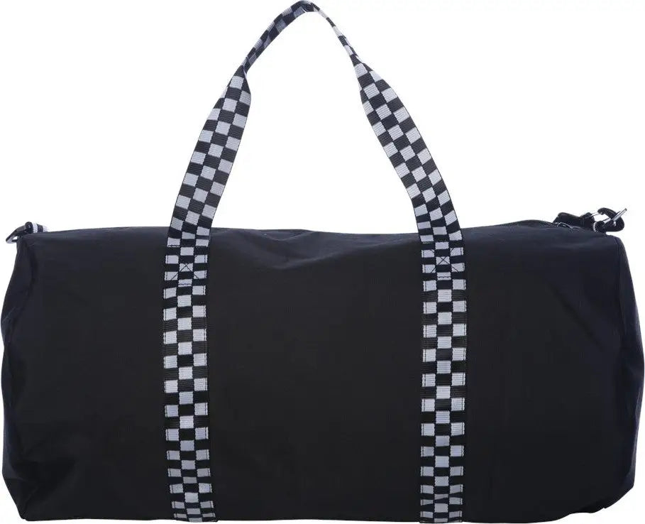 Independent Trading Co. Inddufbag 29l Day Tripper Duffel Bag - Black Checker Strap - one Size Fits Most