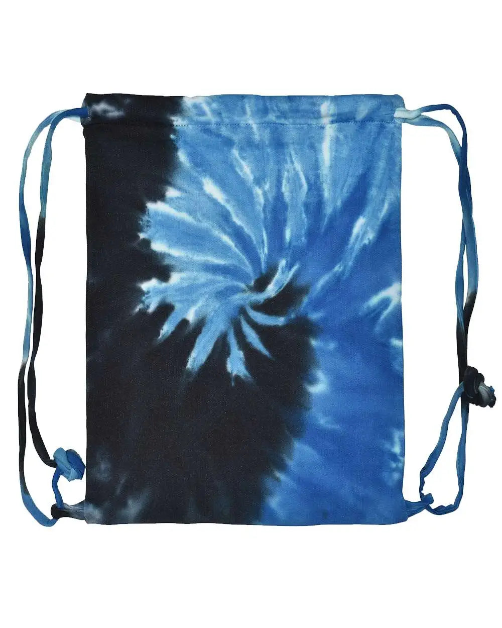 Colortone 9500c Tie-dyed Drawstring Backpack - 9500 - Blue Ocean - one Size Fits Most