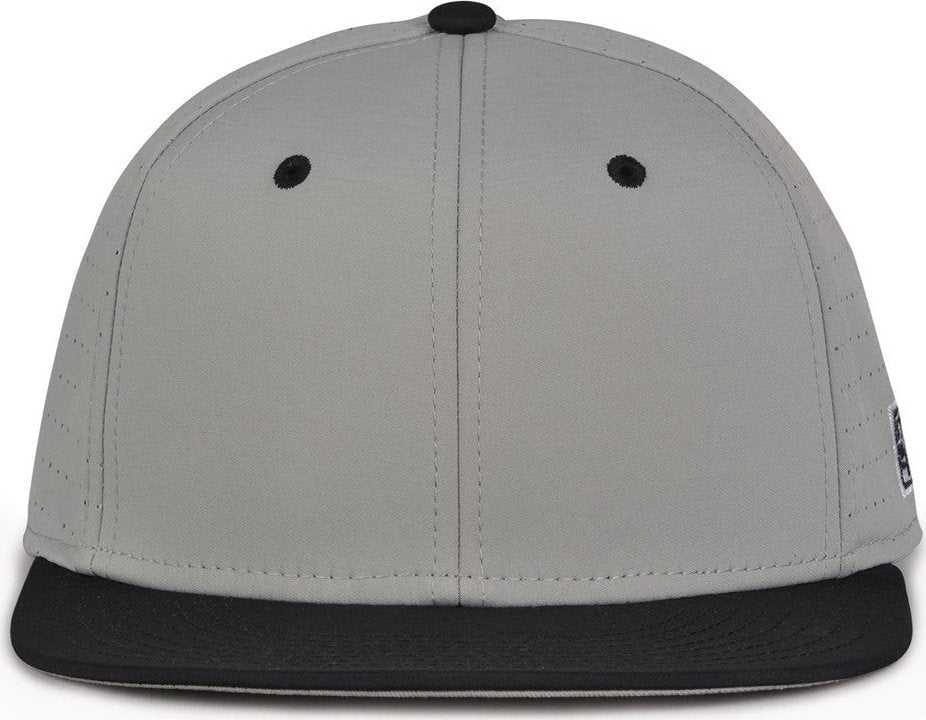 The Game GB998 Perforated GameChanger Cap - Gray Black - HIT a Double - 2