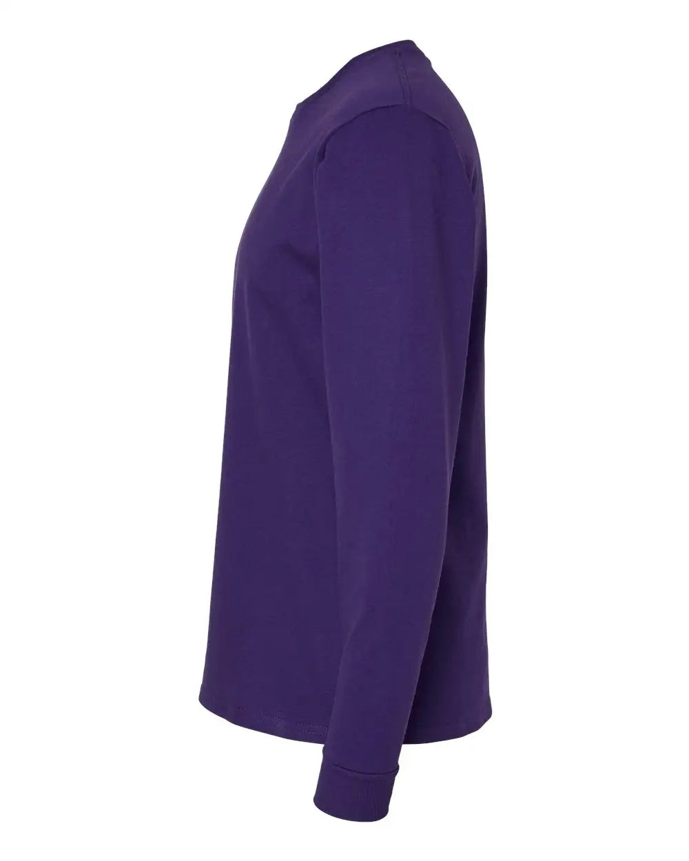 Hanes 5286 Essential-t Long Sleeve T-shirt - Athletic Purple
