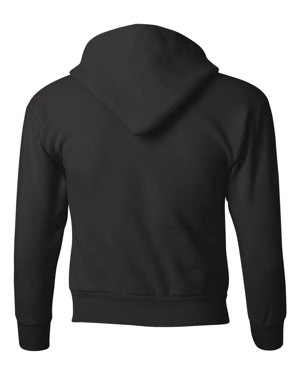 Hanes P473 Ecosmart® Youth Hooded Sweatshirt - Black