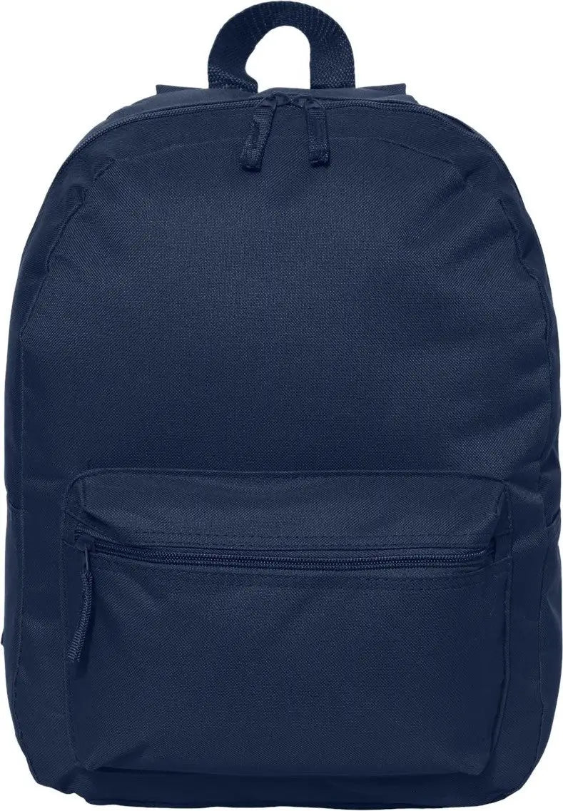 Liberty Bags 7709 16’’ Basic Backpack - Navy - one Size Fits Most