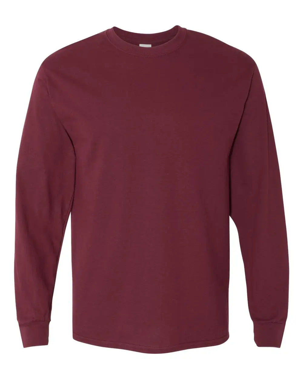 Gildan 5400 Heavy Cotton™ Long Sleeve T-shirt - Maroon - s