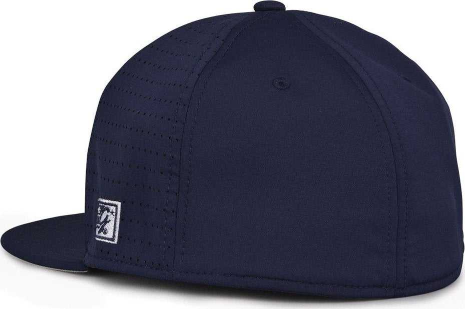 The Game GB998 Perforated GameChanger Cap - Navy White - HIT a Double - 3