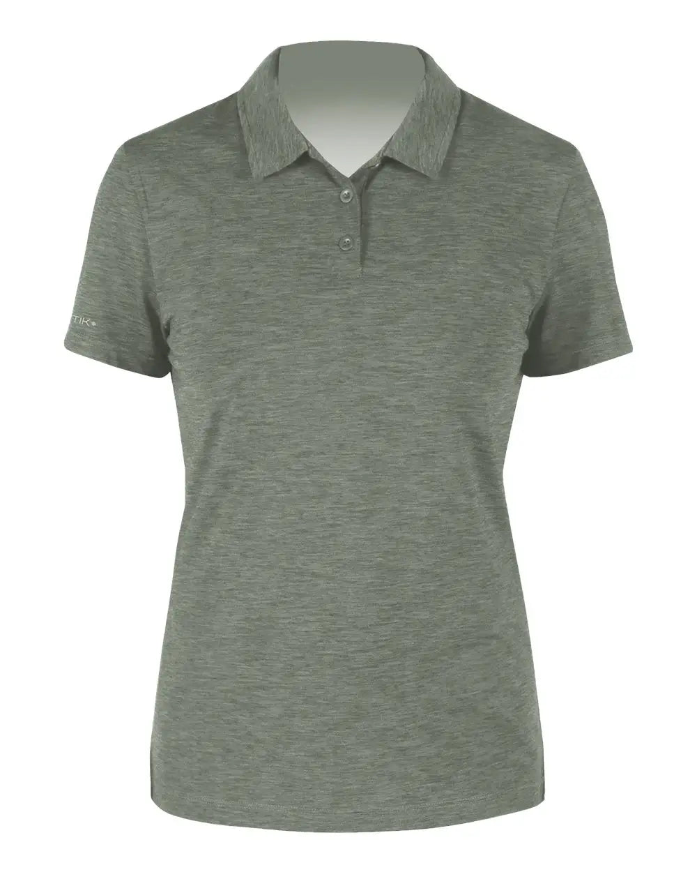 Anetik Wpbrzs1 Women’s Breeze Tech Polo - Dark Olive Heathered - Xs
