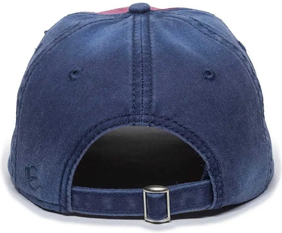Oc Sports Pdt-750 Adjustable Cap - Chili Pepper Navy - Cardinal / 6 7/8’’ - 7 1/2’’