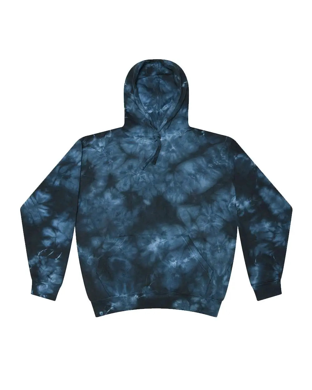 Colortone 8790 Crystal Wash Hooded Sweatshirt - Navy - Multi-colored / s