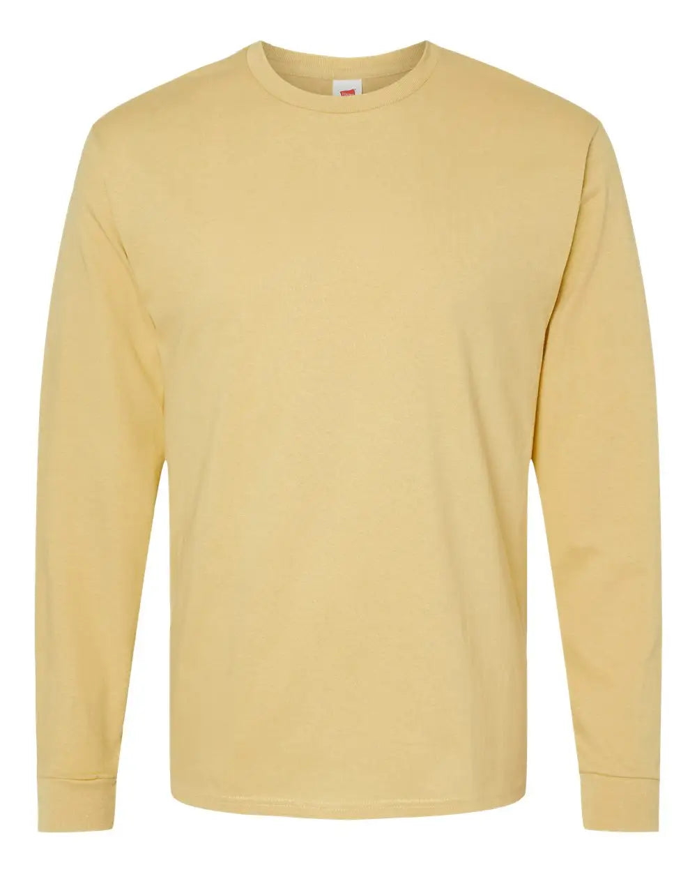 Hanes 5286 Essential-t Long Sleeve T-shirt - Athletic Gold - s