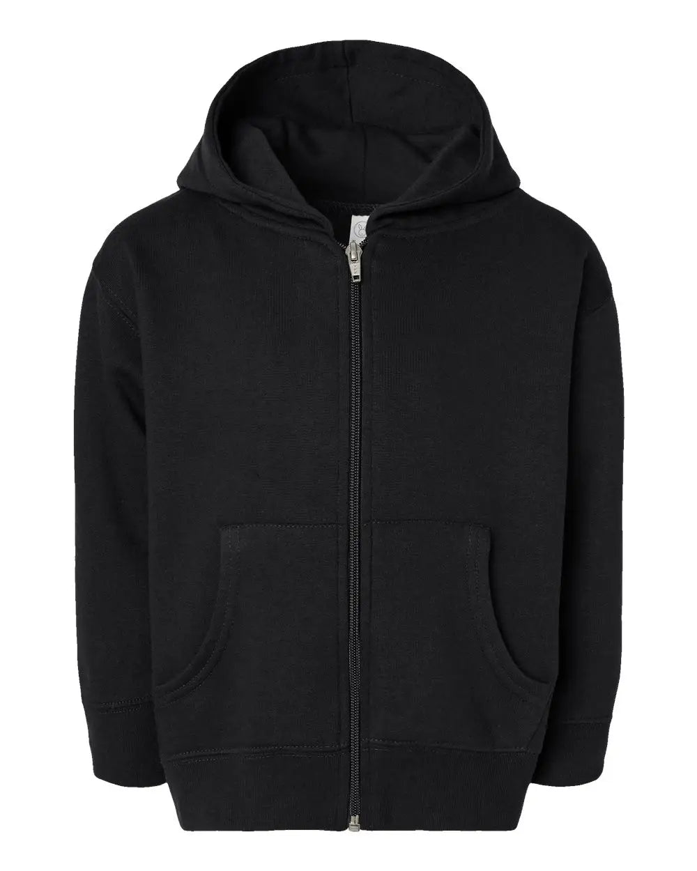 Rabbit Skins 3346 Toddler Full-zip Fleece Hoodie - Black - 2t