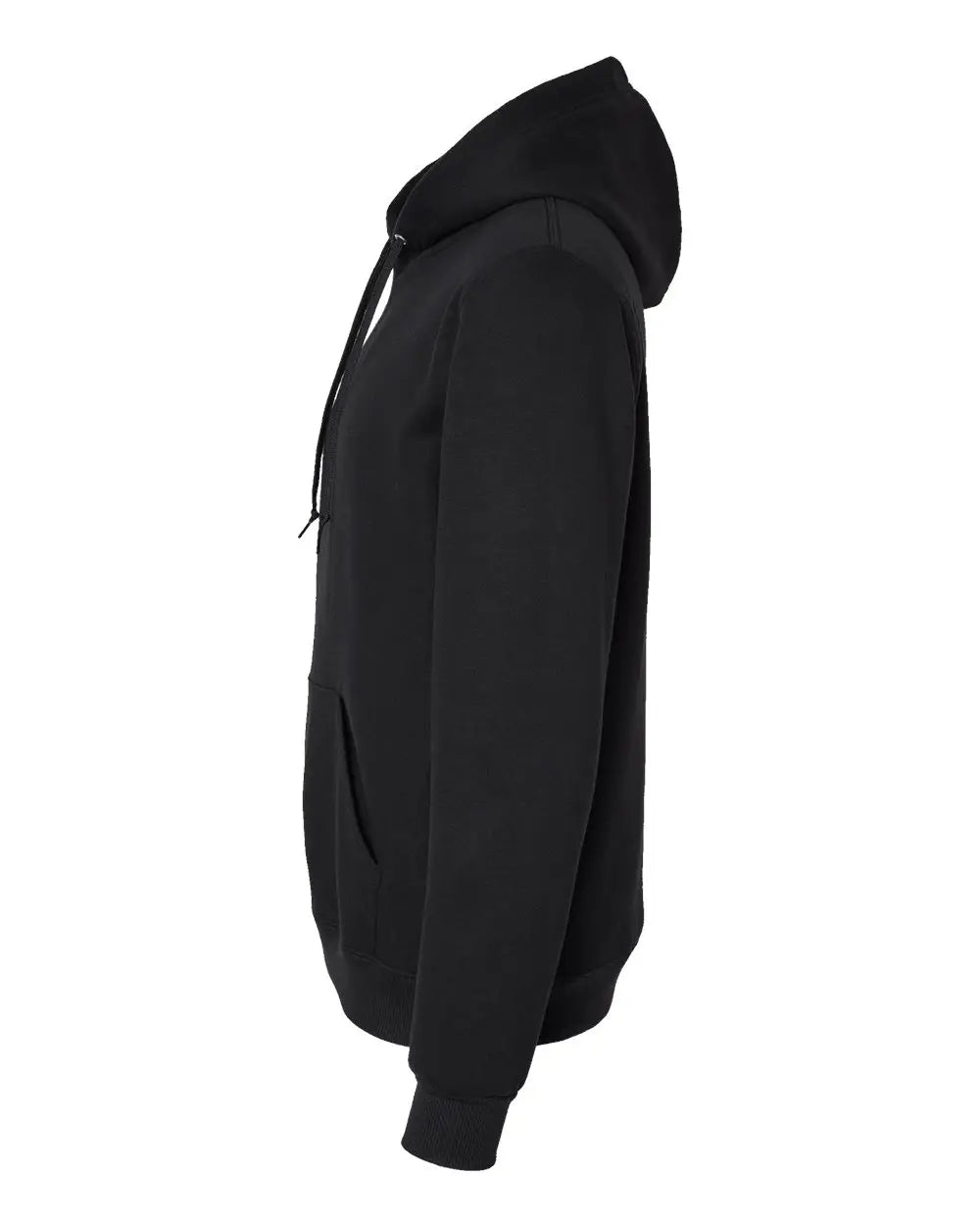 Jerzees 700mr Eco™ Premium Blend Ring-spun Hooded Sweatshirt - Black Ink