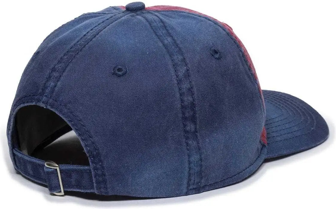 Oc Sports Pdt-750 Adjustable Cap - Chili Pepper Navy - Cardinal / 6 7/8’’ - 7 1/2’’