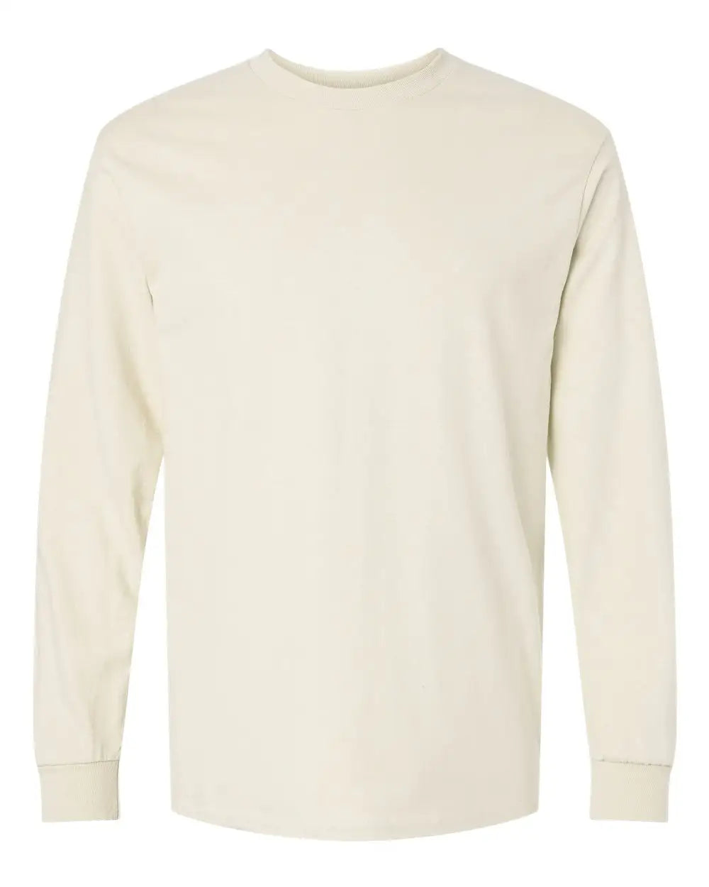 Gildan 2400 Ultra Cotton® Long Sleeve T-shirt - Natural - s