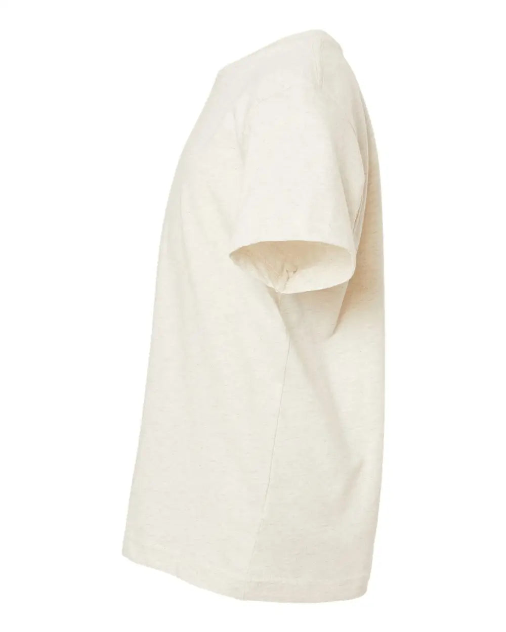 Lat 6101 Youth Fine Jersey Tee - Natural Heather