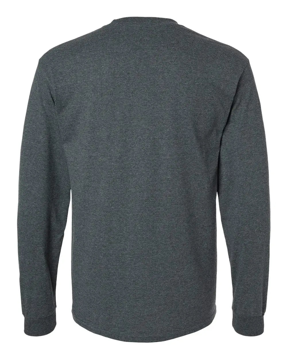 Gildan 2400 Ultra Cotton® Long Sleeve T-shirt - Dark Heather - Gray / s