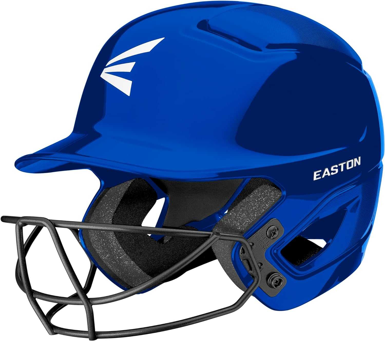 Easton Alpha 3.0 Solid Helmet with Softball Facemask ALPBSB3 - Royal - HIT a Double - 1