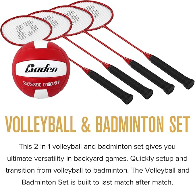 Champions Volleyball &amp; Badminton Set