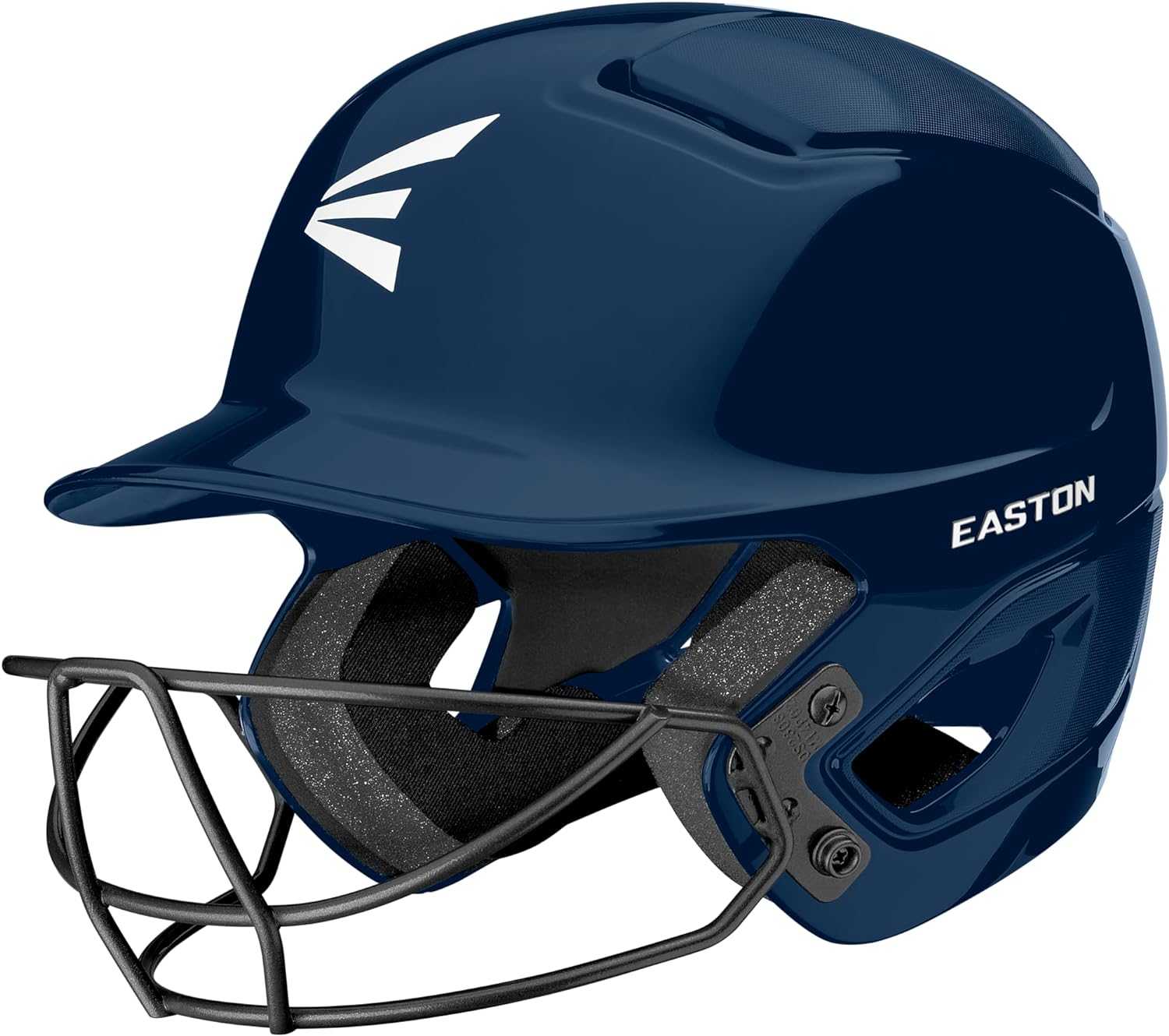 Easton Alpha 3.0 Solid Helmet with Softball Facemask ALPBSB3 - Navy - HIT a Double - 1