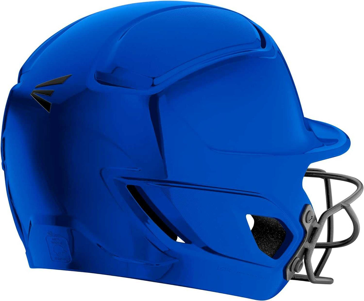 Easton Alpha 3.0 Solid Helmet with Softball Facemask ALPBSB3 - Royal - HIT a Double - 2