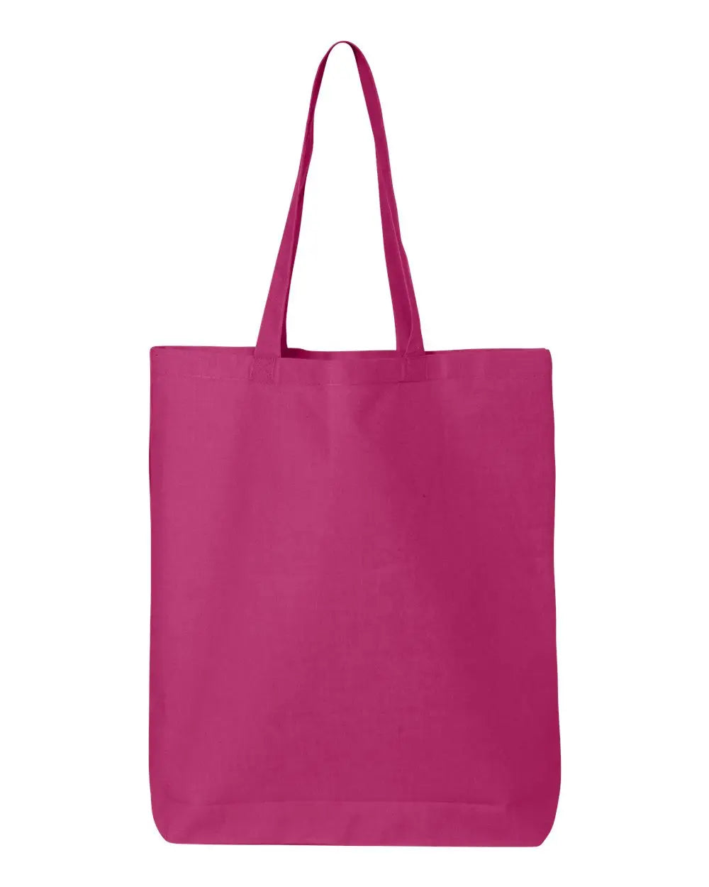 Q-tees Qtbg 12l Economical Tote - Hot Pink - one Size Fits Most