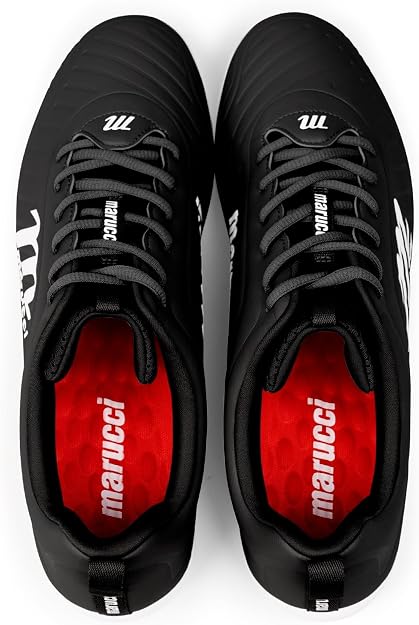 Marucci FLT Adult Molded Baseball Cleats MFWFLM - Black - HIT a Double - 5