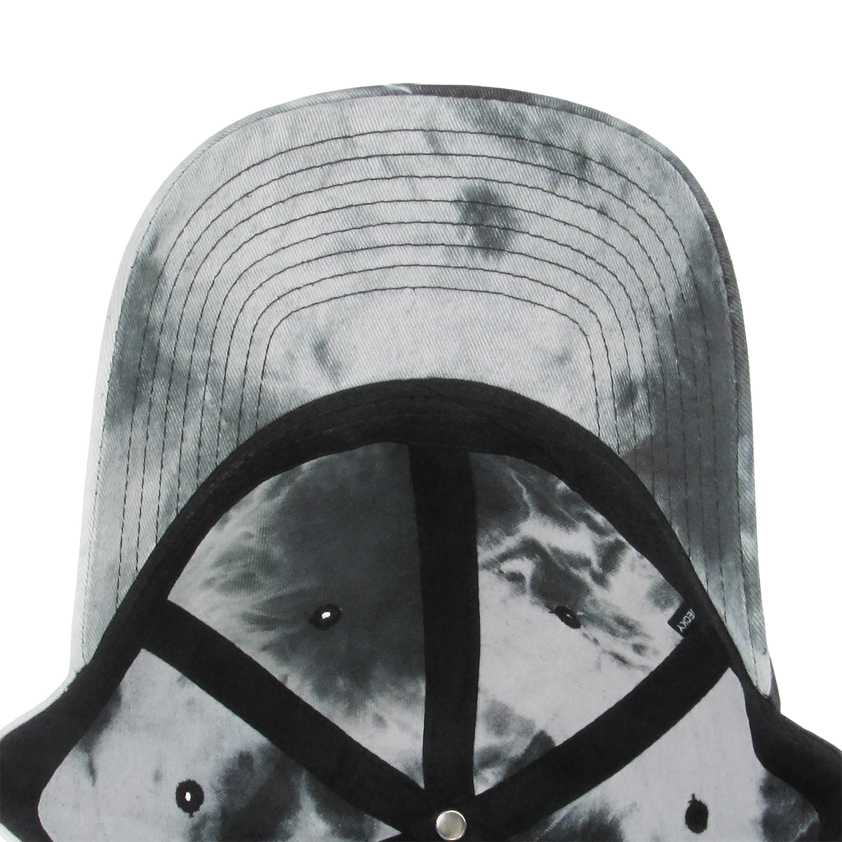 Decky 7205 Tie Dye Relaxed Cotton Cap - Black