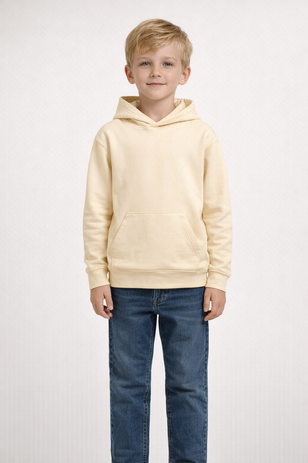 Vanilla COASTAL COLOR YOUTH HOODIE