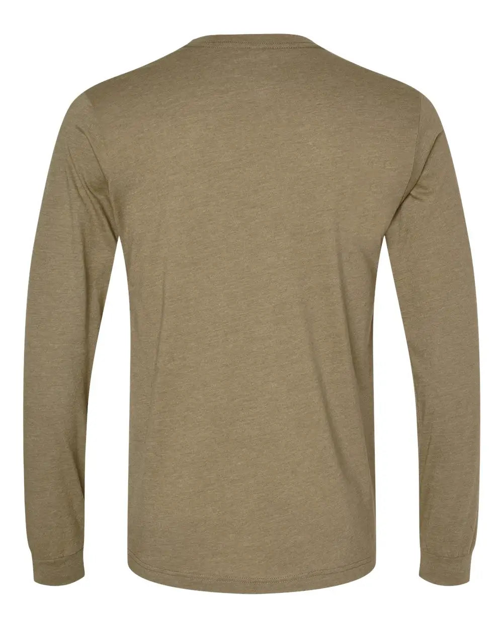 Bella + Canvas 3501cvc Heather Cvc Long Sleeve Tee - Olive - Xs