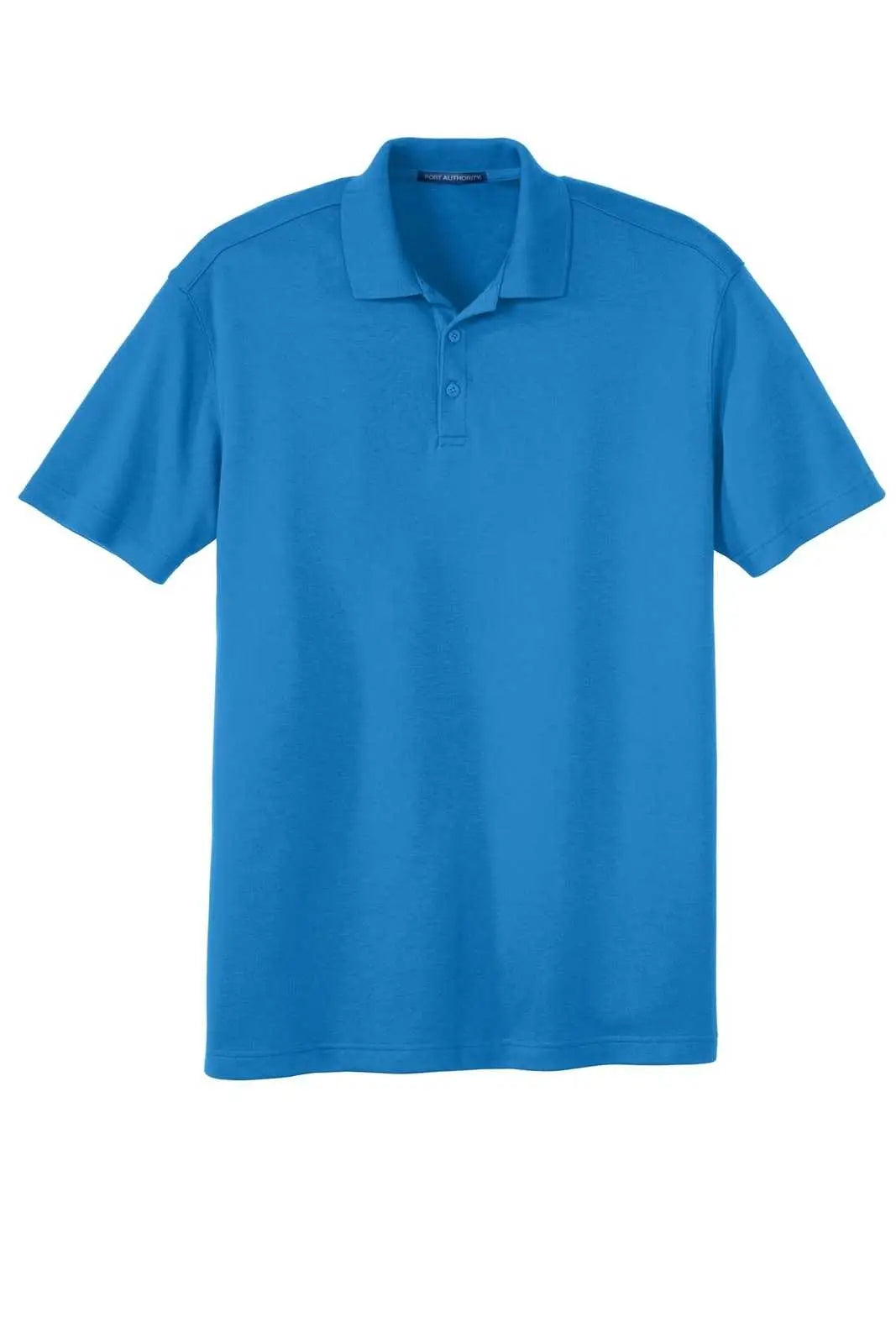 Port Authority K5200 Silk Touch Interlock Performance Polo - Brilliant Blue