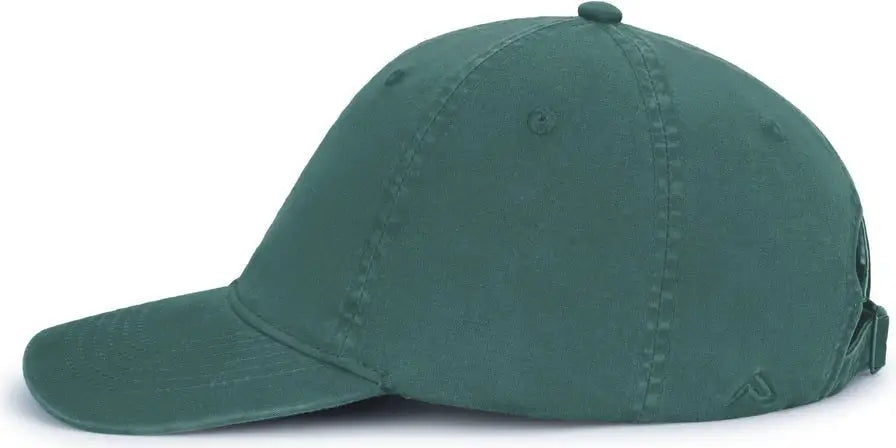 Pacific Headwear V57 Vintage Cotton Buckle Back Cap - Dark Green - Forest / 7’’ - 7 7/8’’