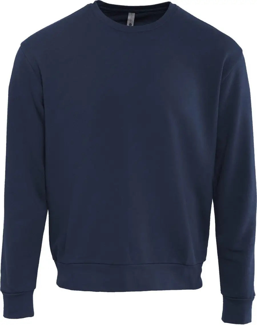 Next Level 9003 Santa Barbara Sweatshirt - Midnight Navy - Adult Xs