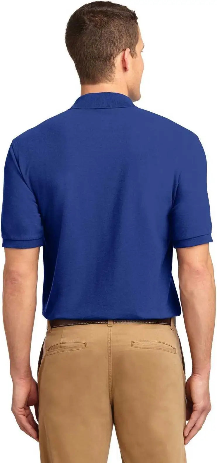 Port Authority K500es Extended Size Silk Touch Polo - Royal