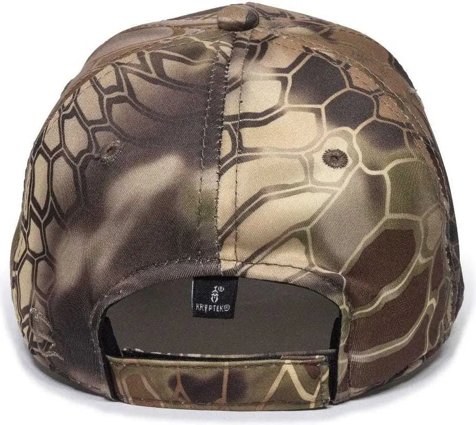 Oc Sports Pfc-100 Adjustable Cap - Kryptek Highlander - 6 7/8’’ - 7 1/2’’