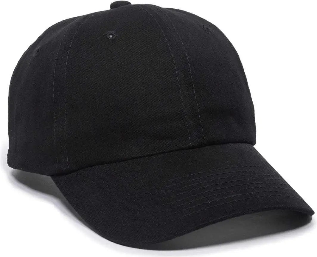 Oc Sports Bct-662 Adjustable Cap - Black - 6 7/8’’ - 7 1/2’’