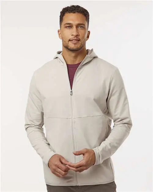 Independent Trading Co. Exp30pz Perform Full-zip Hooded Sweatshirt - Smoke